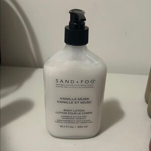 Vanilla musk, body lotion